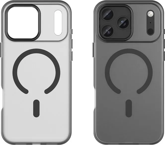 Magnetische Loop-Hülle für iPhone 17 Pro Max, kompatibel mit MagSafe, Matt Schwarz