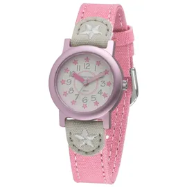 JACQUES FAREL ORG02STA 0 mm Stoffgehäuse Rosa Textilarmband Rosa onesize