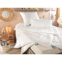 f.a.n. Frankenstolz f.a.n. Schlafkomfort »African Cotton«, warm, (1 St.), Bettdecke in 135x200 oder 155x220 cm, Winter oder Sommer, beige