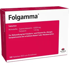 Wörwag Pharma Folgamma Tabletten 100 St
