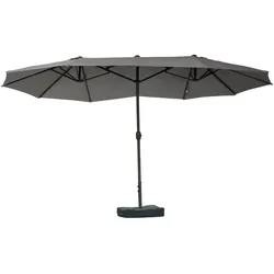 Outsunny Sonnenschirm Stahl, Polyester