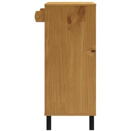 vidaXL Bartisch FLAM 92 x 45 x 110 cm Braun
