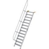Günzburger Treppe 60° inkl. einen Handlauf, 800mm Stufenbreite 13 Stufen