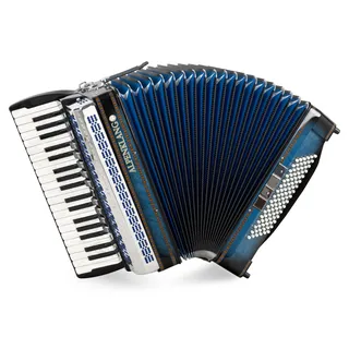 Alpenklang Pro Akkordeon IV 96 M Shadow Blue
