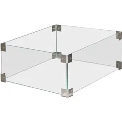 Clifton Glasaufsatz - Square CLIFTON - B/H/T ca. 35,00x16,00x35,00