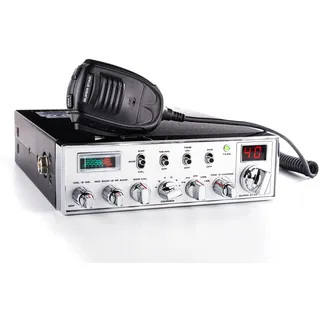 Super Star 3900 CB-Funkgerät 27 MHz Multimode AM/FM/SSB, Version 2023 mit NRC-Rauschunterdrückung, 12W SSB, SWR-Meter & VOX-Funktion, Klassisches Design