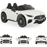 Moni Kinder Elektroauto Mercedes-Benz DK-SL63 weiß (12 V)
