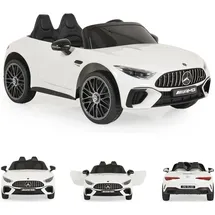 Moni Kinder Elektroauto Mercedes-Benz DK-SL63 weiß (12 V)