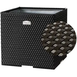 Polyrattan Pflanzgefäß