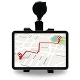 TronicXL Tablet-Halterung bis 10 Zoll kompatibel mit iPad Mini 1 2 3 4 5 Schwarz