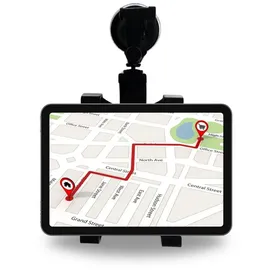 TronicXL Tablet-Halterung bis 10 Zoll kompatibel mit iPad Mini 1 2 3 4 5 Schwarz