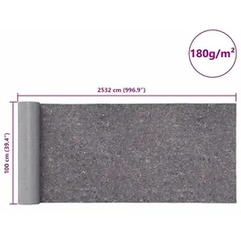 vidaXL Rutschfestes Malervlies 25 m 180 g/m2