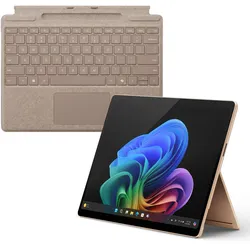 Microsoft Surface Pro OLED Copilot+ PC - 16GB - 1TB - X Elite inkl. Pro Keyboard mit Stiftaufbewahrung sand - 13" touchscreen - sand