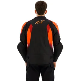 Alpinestars T-SP 1 V2 Textiljacke wasserdicht - Schwarz/Neon-Rot / 4XL