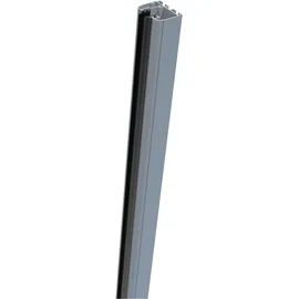 GROJA Klemmschiene 181 x 4 cm Silbergrau/Metall