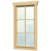 SKANHOLZ Einzelfenster 57,5 x 123,5 cm Beige
