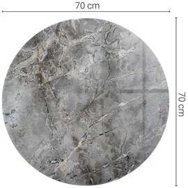 Tulup Tischplatte 70 x 0,4 x 70 cm