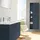 Sanipa 3way Stauraumschrank mit 1 Tür und offenen Fächern, Eiche Natural-Touch, BR18185,