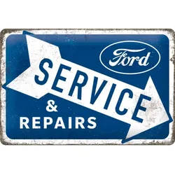 Blechschild Ford - Service and Repairs