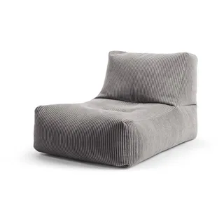 Sitting Point Sitzsack Rock Shara Cord Grau Anthrazit