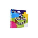 Little Brian LBPS10CA6 Paint Sticks Malstifte, Einzeln, farblich Sortiert, 6 Stück (1er Pack)