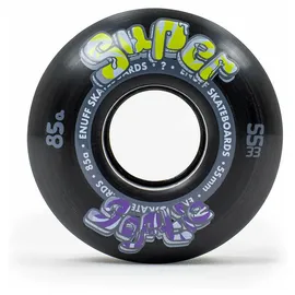 Enuff Skateboards ENUFF Super Softie Wheels Rollen, schwarz (schwarz), 55 mm