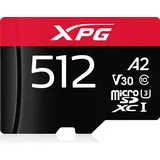 A-Data microSDXC 512GB Class 10 UHS-I A2 V30