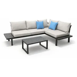 Greemotion Samoa Set 3-tlg. Grau/Schwarz