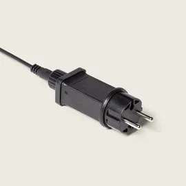 LEDKIA + 5 LED Glühbirnen Filament E27 24V Schwarz | Schwarz