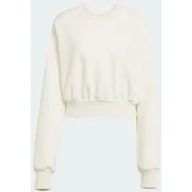adidas Weiches Lux Loose Sweatshirt Off White XXL
