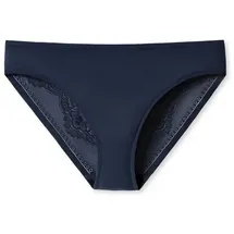 SCHIESSER Invisible Lace Slip Blau 38