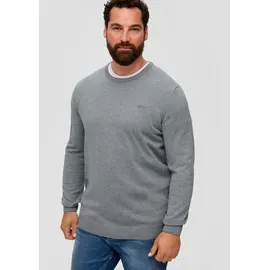 s.Oliver Rundhalspullover grau 3XL