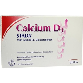 STADA Calcium D3 1000 mg / 880 I.E. Brausetabletten 120 St.