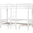Hoppekids Etagenbett ECO Dream JUMBO 90 x 200 cm Kiefer massiv lackiert pink