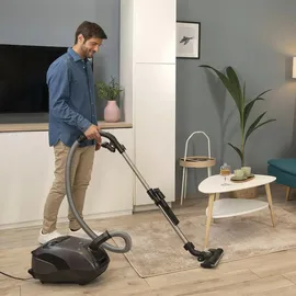 Hoover HE7 Bodenstaubsauger grau