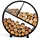 Cook King Kaminholzregal DIEGO Stahl 100 cm grau