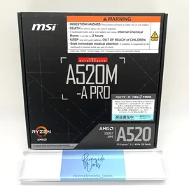 MSI A520M-A PRO Micro-ATX