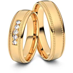 Trauringe Hungen 750er RosÈgold - 4408