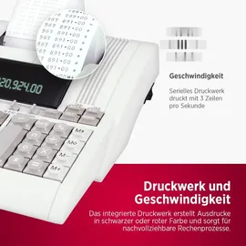 Olympia CPD 3212S Druckender Tischrechner