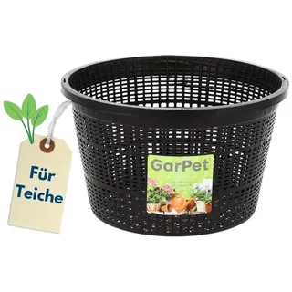 GarPet Pflanzschale Pflanzkörbe Körbe Wasserpflanzen Teichpflanzkorb Pflanzkorb Seerosen Ø 22 cm