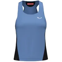Salewa Pedroc Dry Hybrid ärmelloses T-shirt - Morning Blue