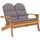 vidaXL Adirondack 126 x 51 x 90 cm Braun