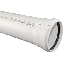 Rehau RAUPIANO PLUS Abflussrohr DN 110, 1000 mm