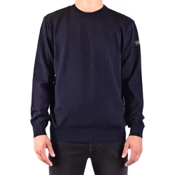 PAUL & SHARK Herren Strick-Pullover Woll-Pullover modischer Herbst-Pullover C0P1040 050 Dunkelblau - M