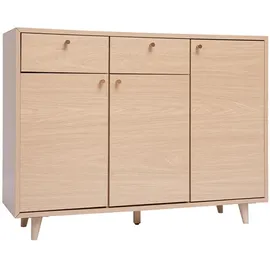 miliboo Schuhschrank 34,5 x 83,5 x 110 cm gelb