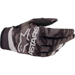 Alpinestars Radar 22 Motocross Handschuhe, schwarz-grau, Größe S für Männer