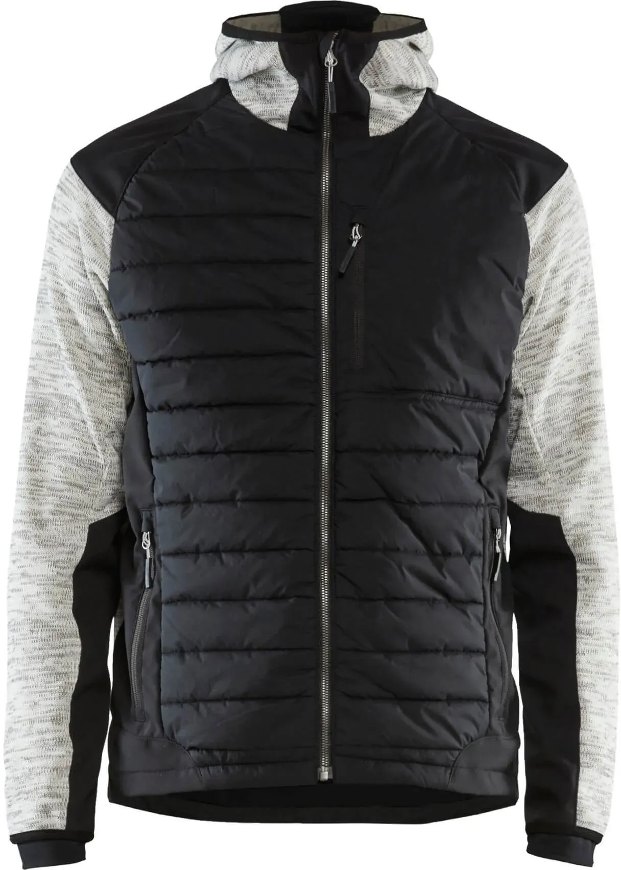 Blakläder Hybridjacke mit Strickfleece