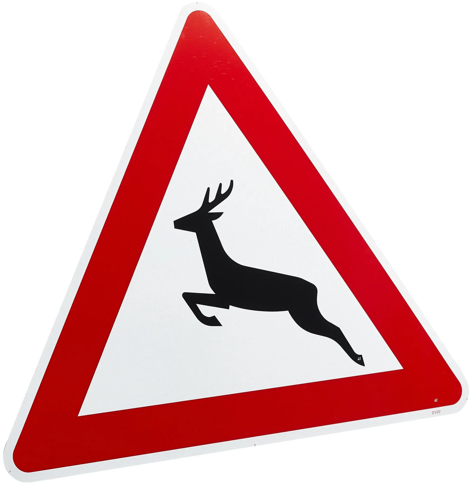 Schild Achtung Wildwechsel