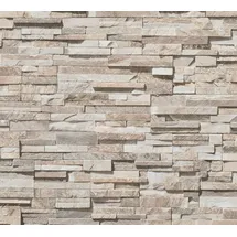 Living Walls Metropolitan Stories. Travel Styles. Steintapete 0,32 m x 10 m 1 St beige/braun