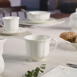 Villeroy & Boch Manoir Kaffeeservice 18-tlg. weiß